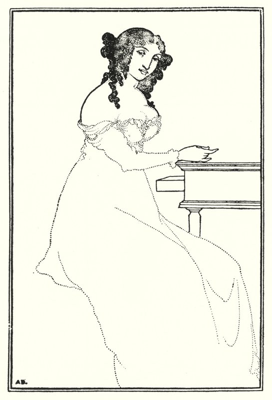 Frontespizio da Aubrey Beardsley