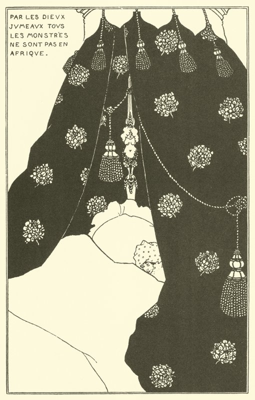 Ritratto di sé stesso da Aubrey Beardsley