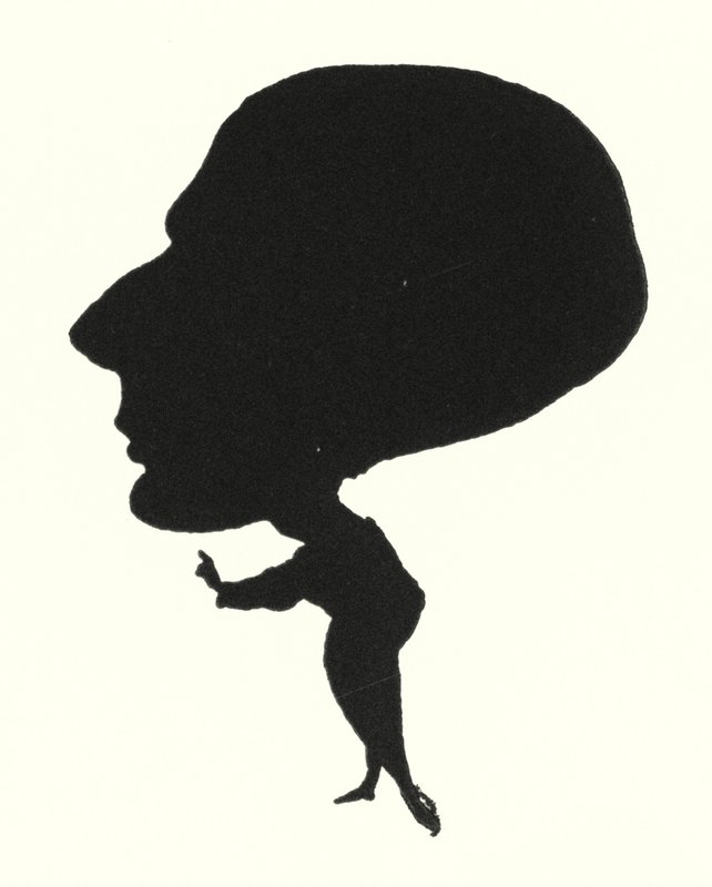 Silhouette di Aubrey Beardsley da Aubrey Beardsley