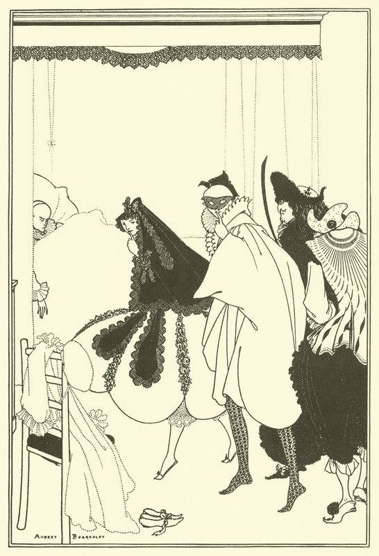 La Morte di Pierrot da Aubrey Beardsley