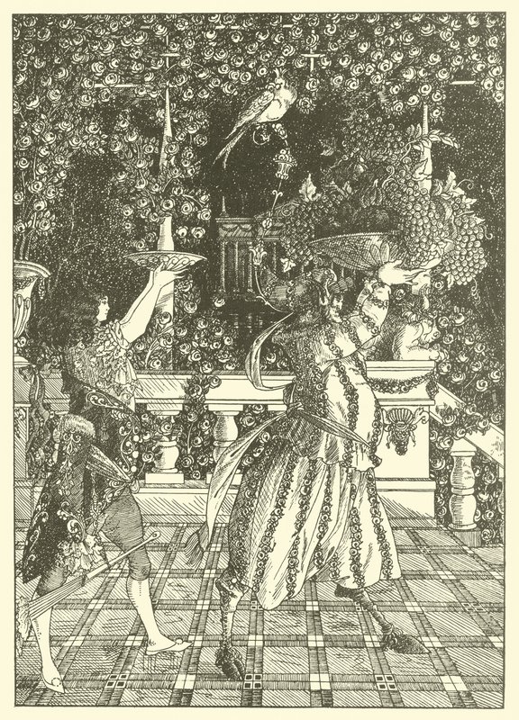 I portatori di frutta da Aubrey Beardsley
