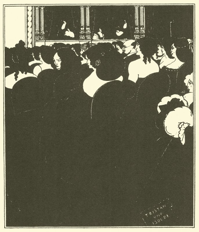I Wagneriti da Aubrey Beardsley