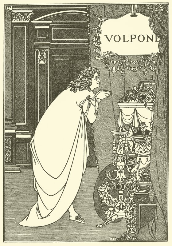 Volpone da Aubrey Beardsley