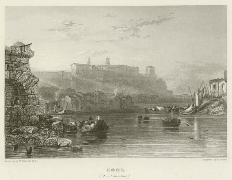 Roma, Monte Aventino da Augustus Wall Callcott