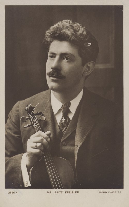 Fritz Kreisler, violinista e compositore austriaco da Austrian Photographer