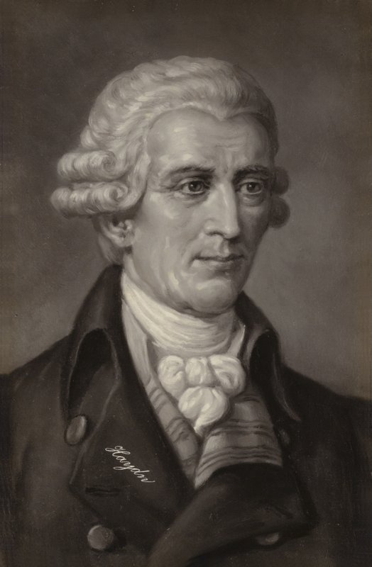 Ritratto di Joseph Haydn da Austrian School