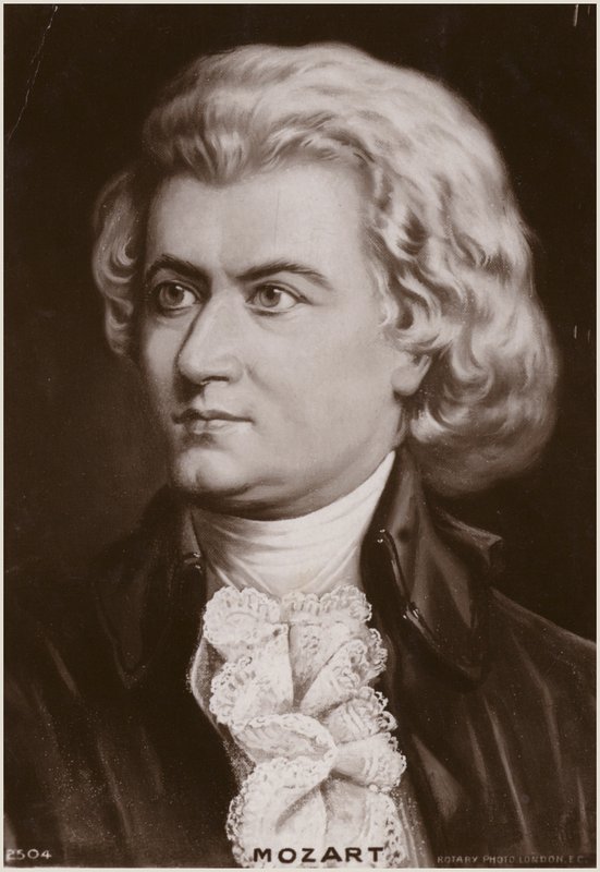 Ritratto di Wolfgang Amadeus Mozart da Austrian School