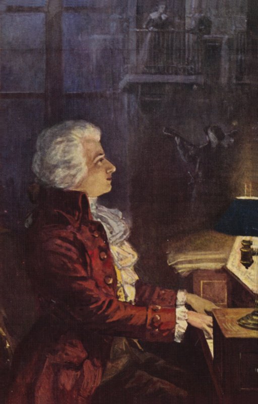 Ritratto di Wolfgang Amadeus Mozart da Austrian School