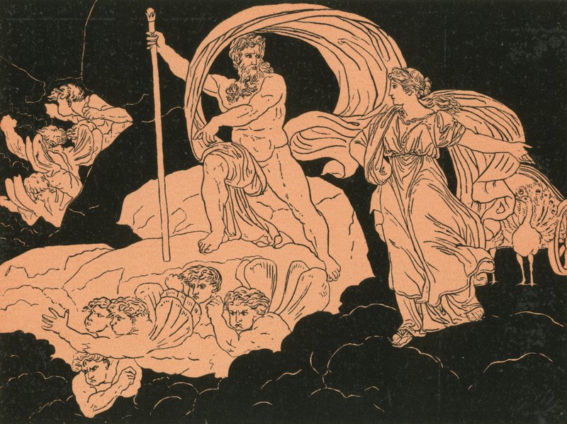 Giunone e Eolo da Bartolomeo Pinelli