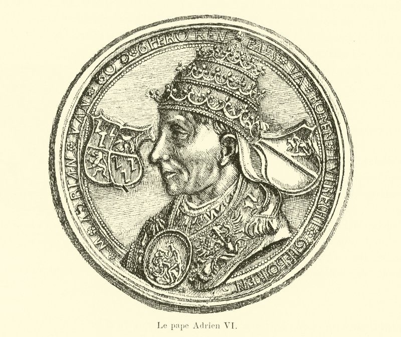 Papa Adriano VI da Belgian School