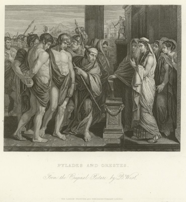Pilade e Oreste da Benjamin West