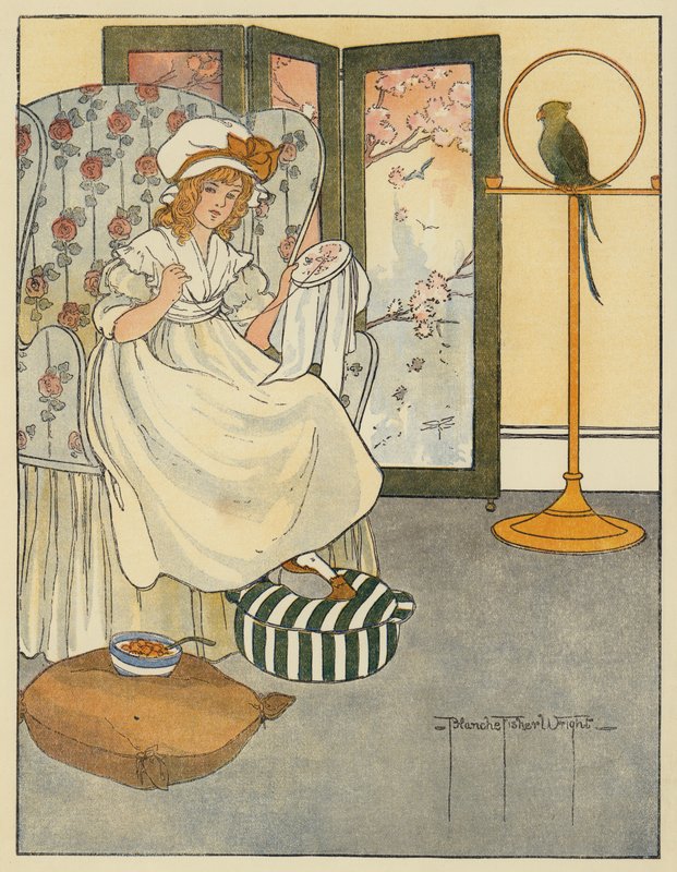 Riccioli da Blanche Fisher Wright