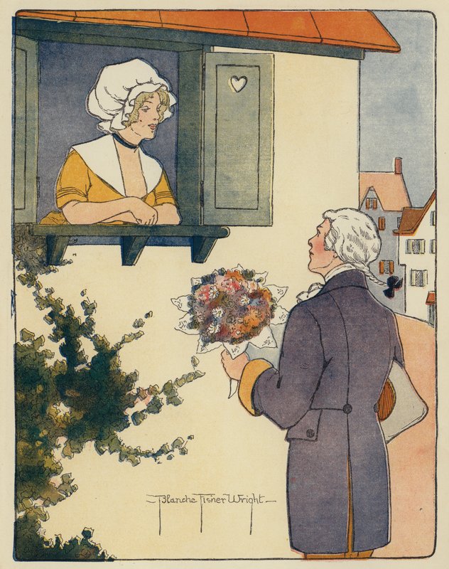 Giovane Roger e Dolly da Blanche Fisher Wright