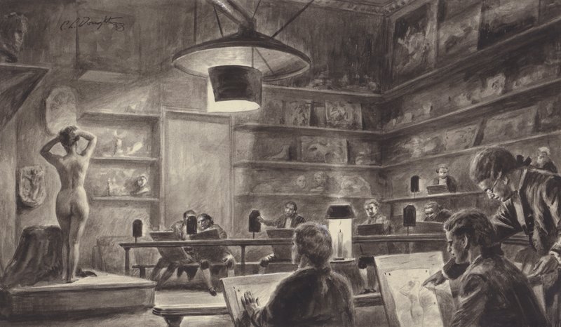 Classe di vita alla Royal Academy di Londra da C.L. Doughty