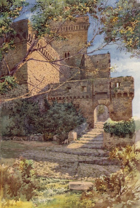 Il Castello di Sermoneta da C.T.G. Formili