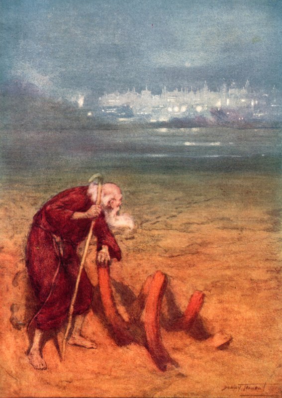 La terra perduta da C. Dudley (after) Tennant