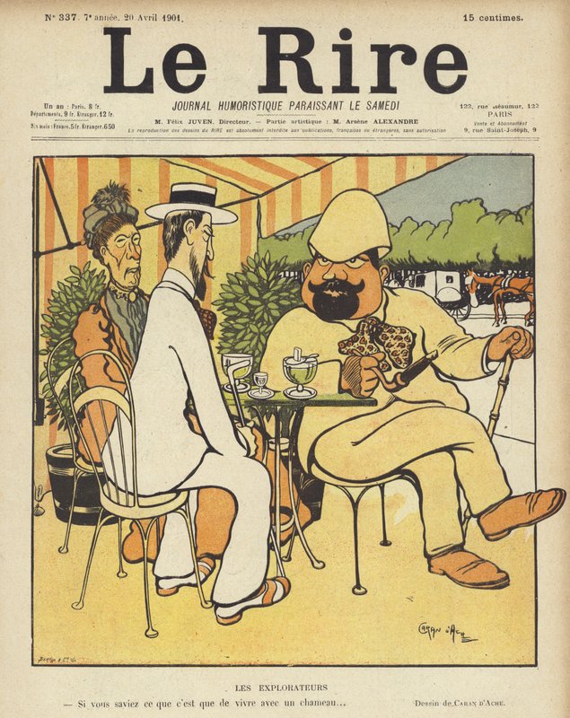 Illustrazione per Le Rire da Caran d Ache