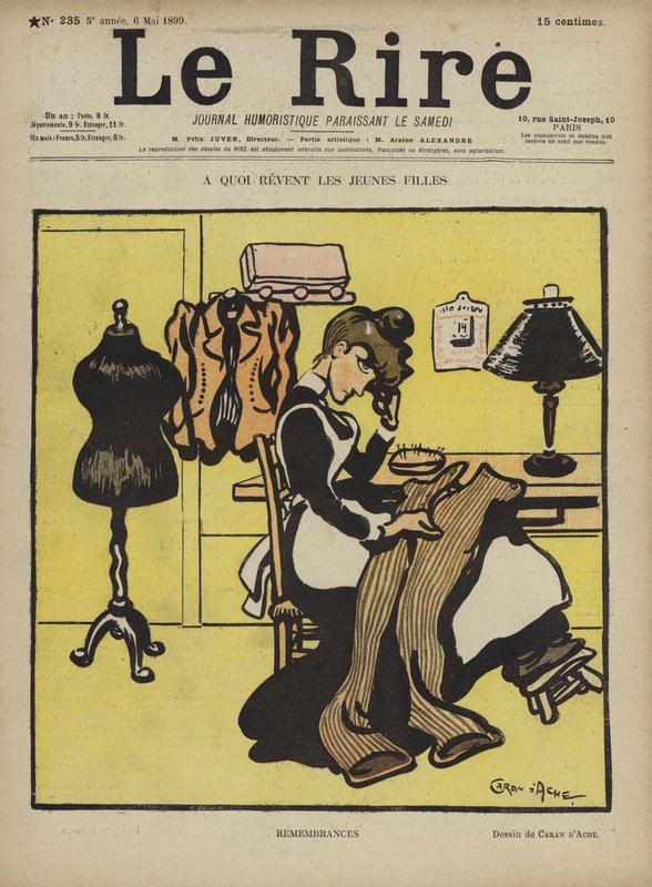 Illustrazione per Le Rire da Caran d Ache