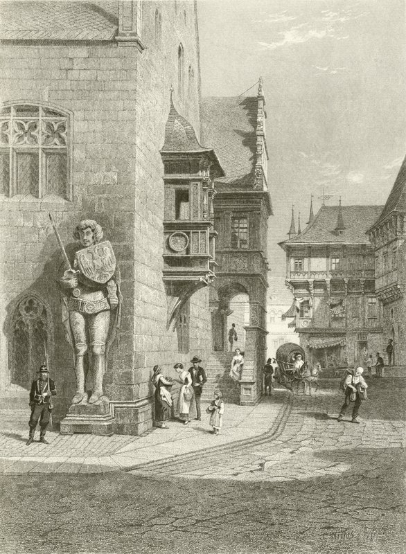 Municipio, Halberstadt da Carl Friedrich Heinrich Werner