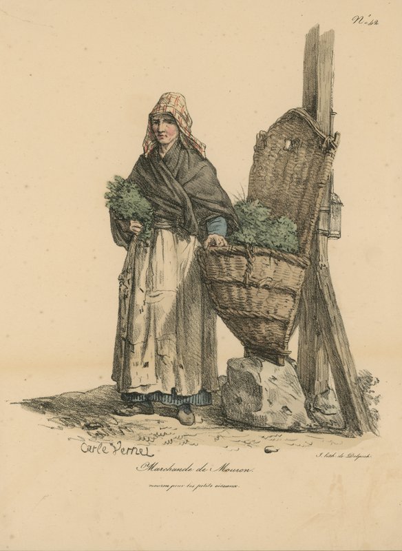 Marchand de Mouron da Carle Vernet