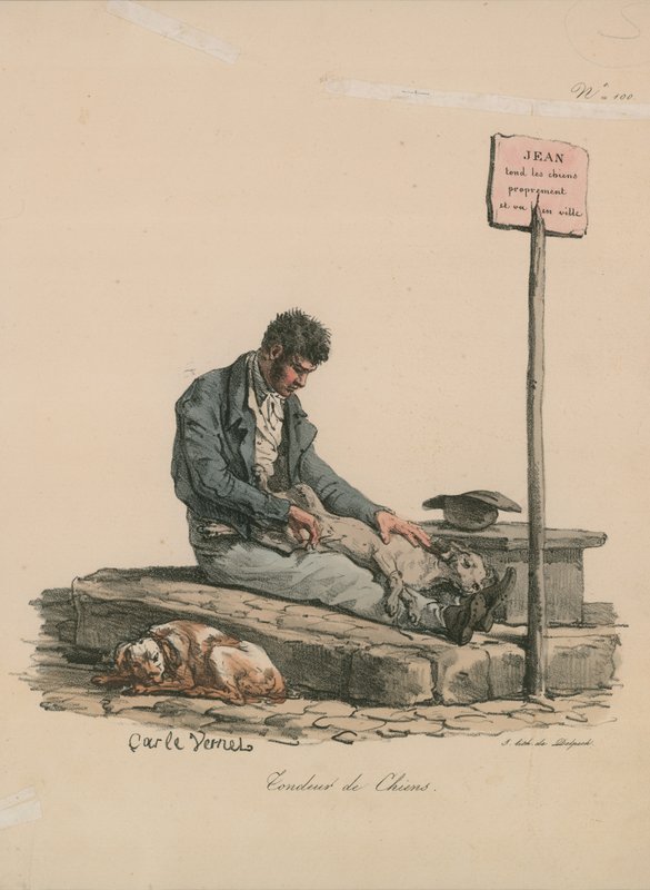 Tondeur de Chiens da Carle Vernet
