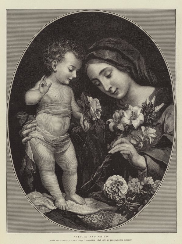 Vergine e Bambino da Carlo Dolci