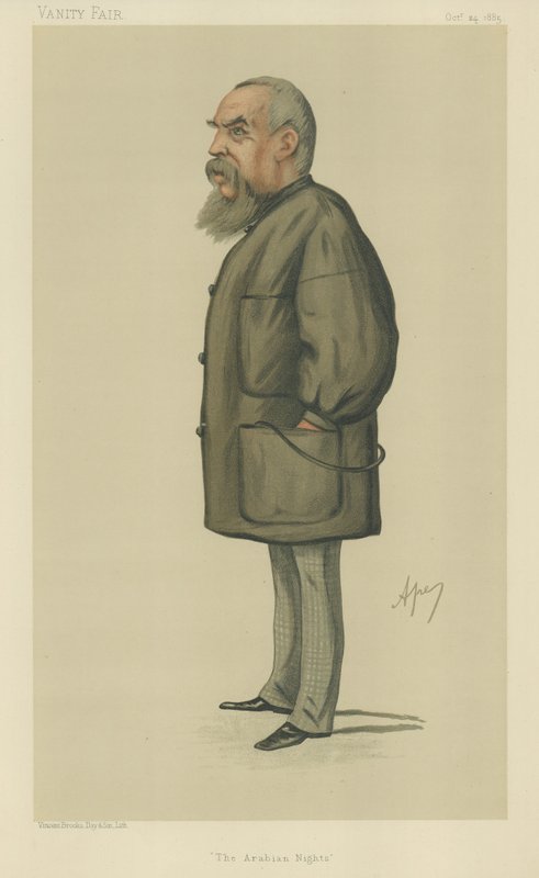Capitano Sir Richard Francis Burton da Carlo Pellegrini