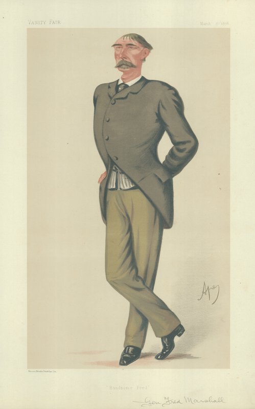 Generale Frederick Marshall da Carlo Pellegrini