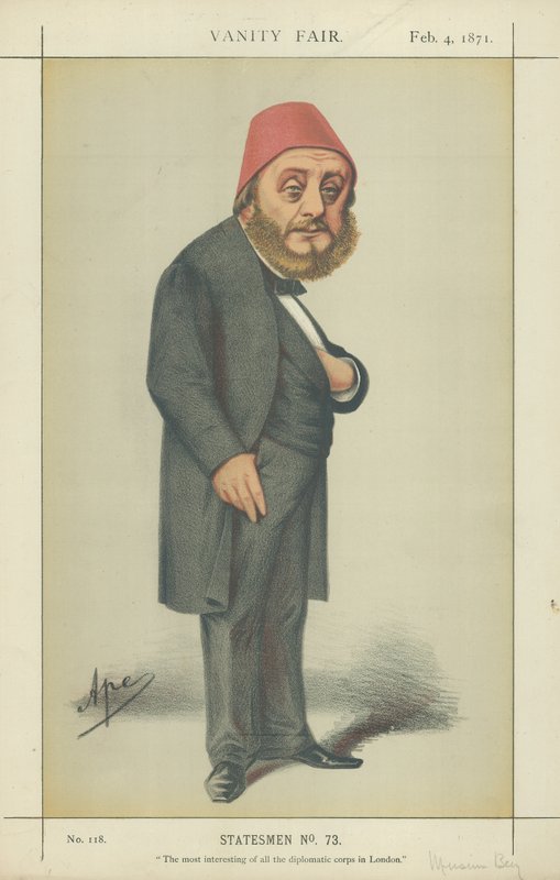 H E Musurus Pacha da Carlo Pellegrini