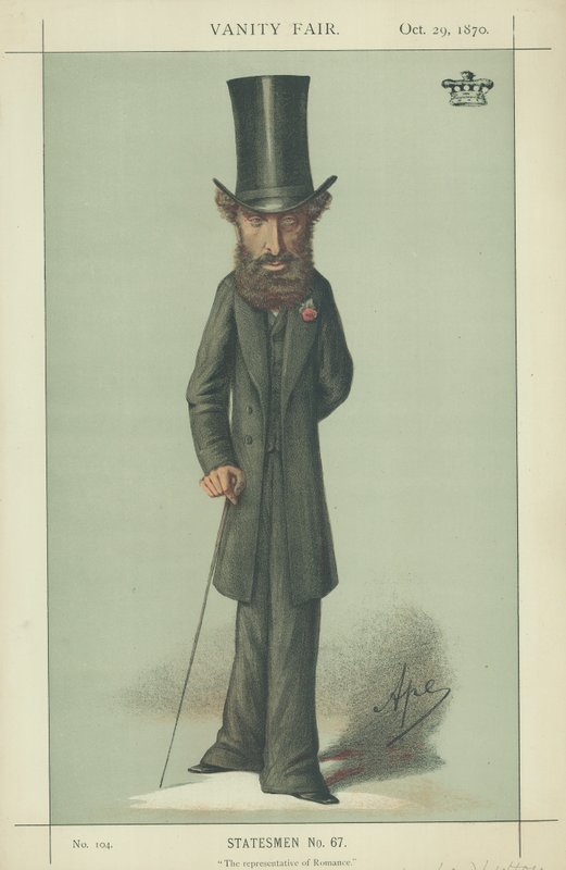 Lord Lytton da Carlo Pellegrini