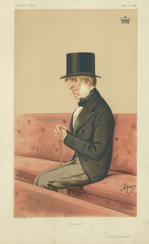 Il Duca di Devonshire da Carlo Pellegrini