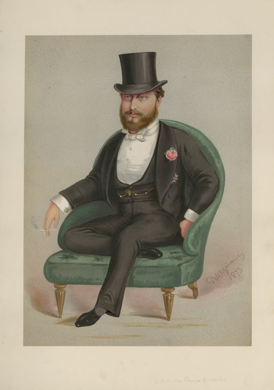 Il Principe di Galles da Carlo Pellegrini