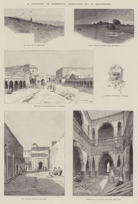 Un viaggio in Marocco da Charles Auguste Loye