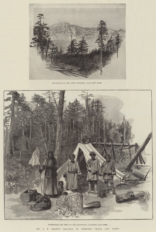 Viaggi di Mr A E Pratt nella Cina occidentale e in Tibet da Charles Auguste Loye
