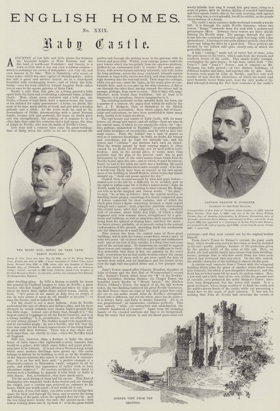 Castello di Raby da Charles Auguste Loye