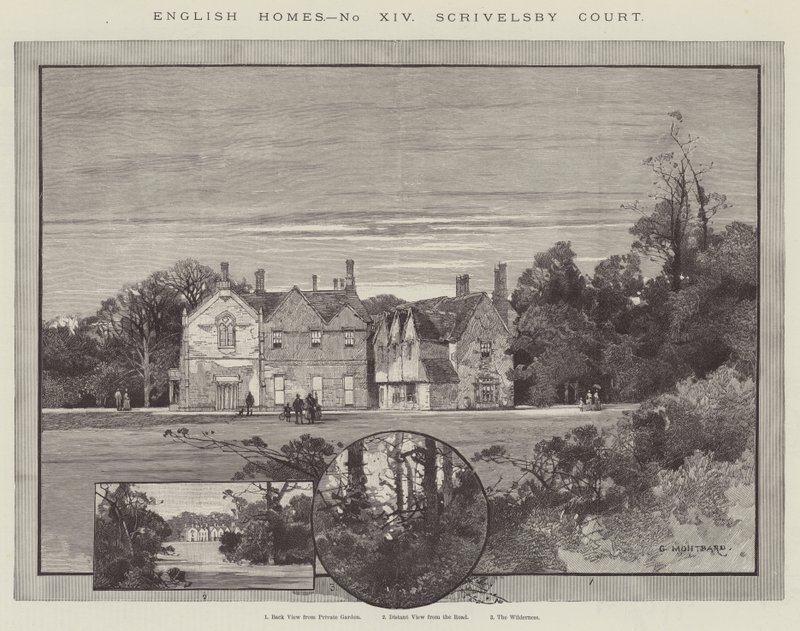 Scrivelsby Court da Charles Auguste Loye