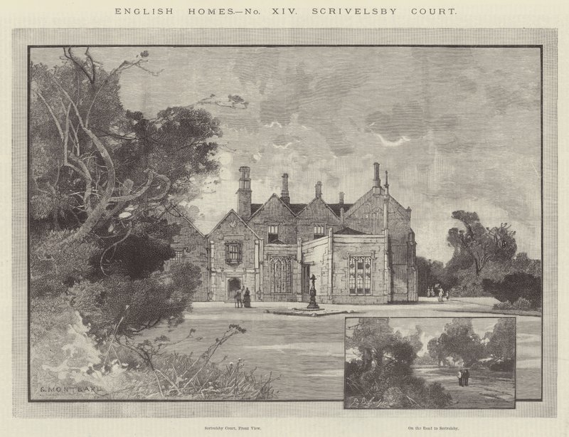 Scrivelsby Court da Charles Auguste Loye