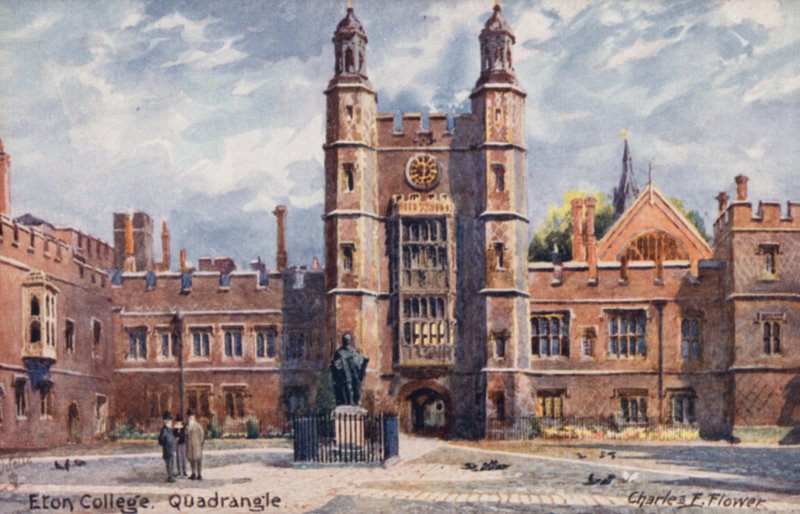 Eton College, Quadrangolo da Charles Edwin Flower
