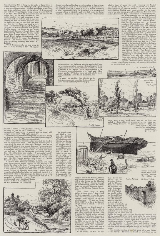 Angoli di Norfolk da Charles J. Staniland