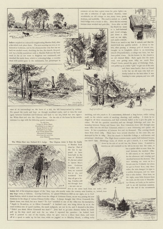 La strada di Brighton da Charles J. Staniland