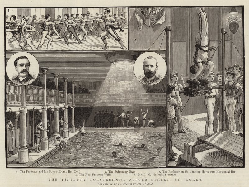 Il Politecnico di Finsbury, Appold Street, St Luke