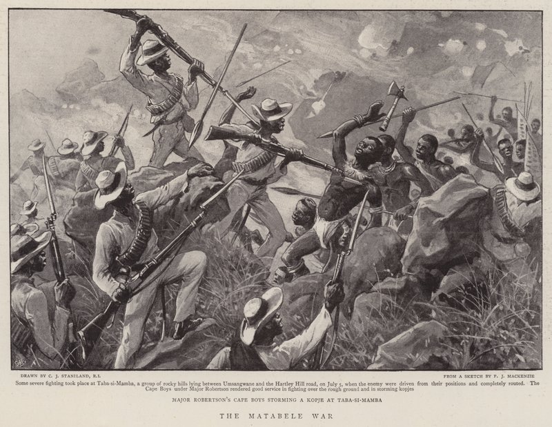 La Guerra dei Matabele da Charles J. Staniland