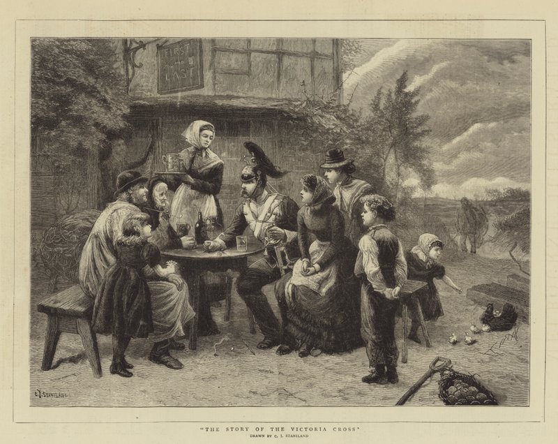 La storia della Victoria Cross da Charles J. Staniland