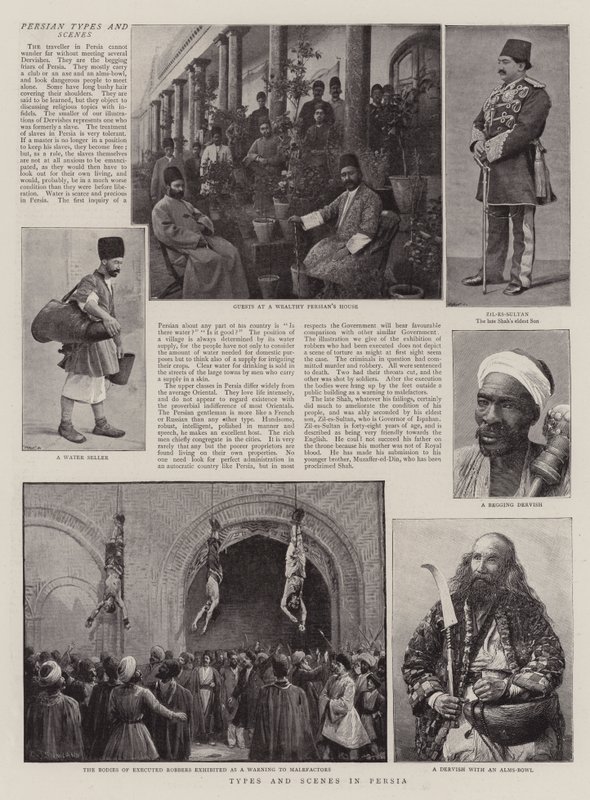 Tipi e scene in Persia da Charles J. Staniland