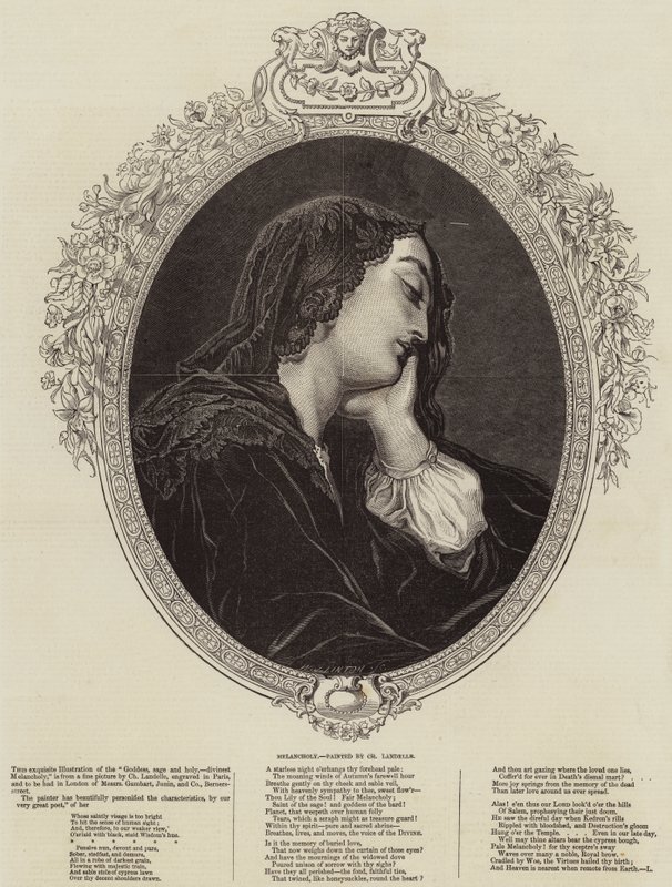 Malinconia da Charles Landelle