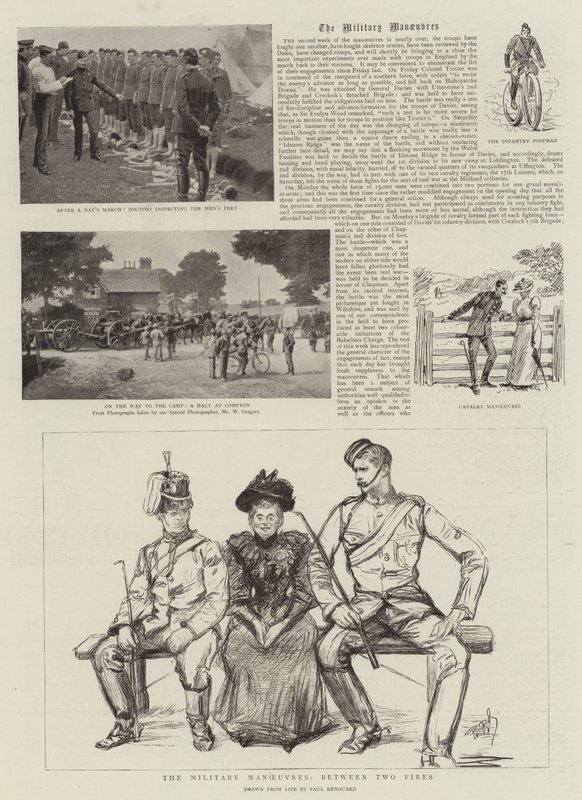 Le Manovre Militari da Charles Paul Renouard