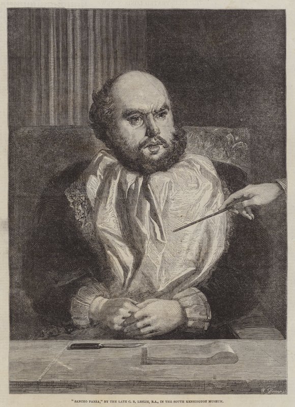 Sancho Panza da Charles Robert Leslie