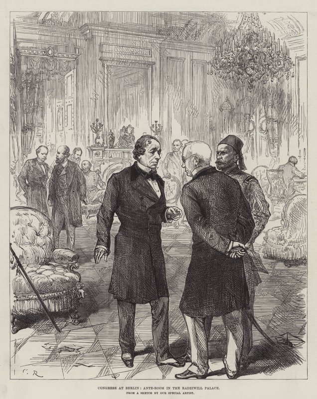 Congresso a Berlino, Anticamera nel Palazzo Radziwill da Sir John Charles Robinson