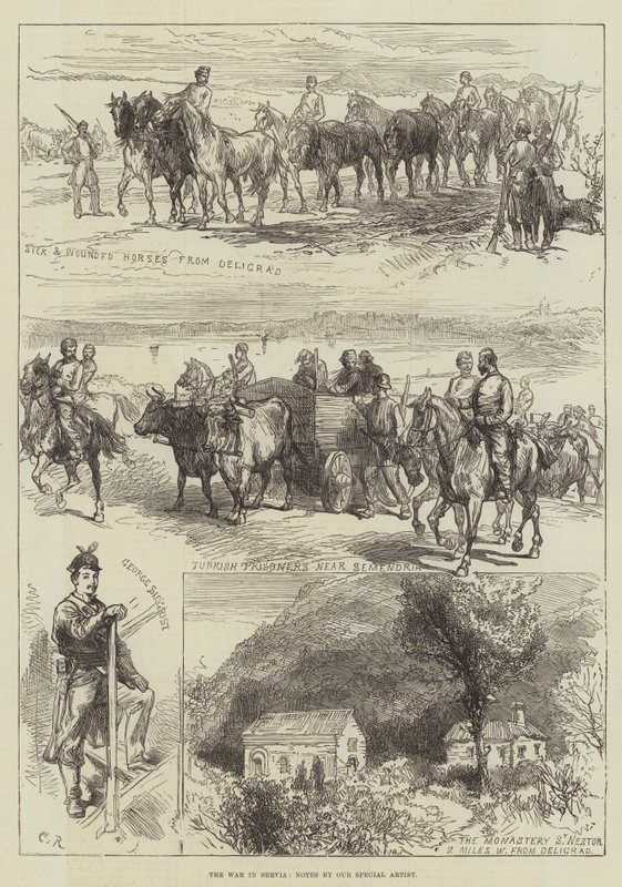 La guerra in Serbia da Sir John Charles Robinson