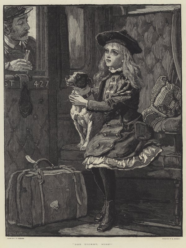 Biglietto per cani, signorina! da Charles Trevor Garland